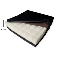 Aflastende siddepude - 43x43x6 cm