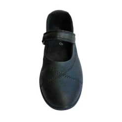 Arcopedico ballerina med velcro - Sort