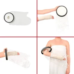 Badeovertræk til bandage/gips - Underarm