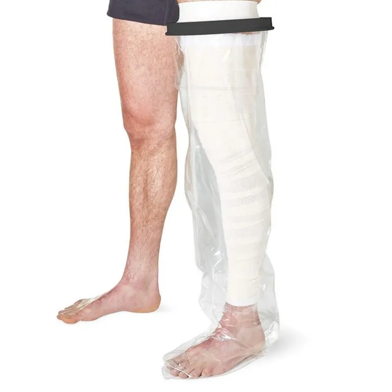 Badeovertræk til bandage/gips - Helt ben