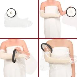 Badeovertræk til bandage/gips - Hel arm