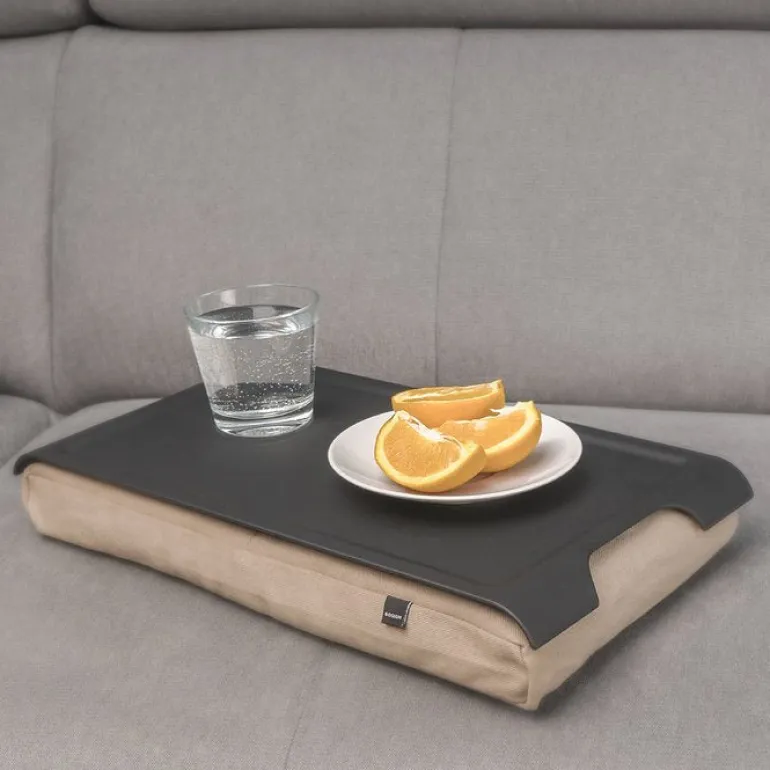 Bakke med pude 43x23 cm - Sand