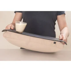 Bakke med pude 46x38 cm - Sand