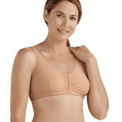 Beige BH med frontlukning - Frances