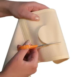 Beige stomibælte - Klip selv hul