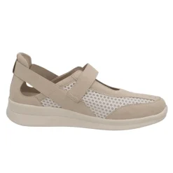 Berkemann ballerina med velcro - Beige