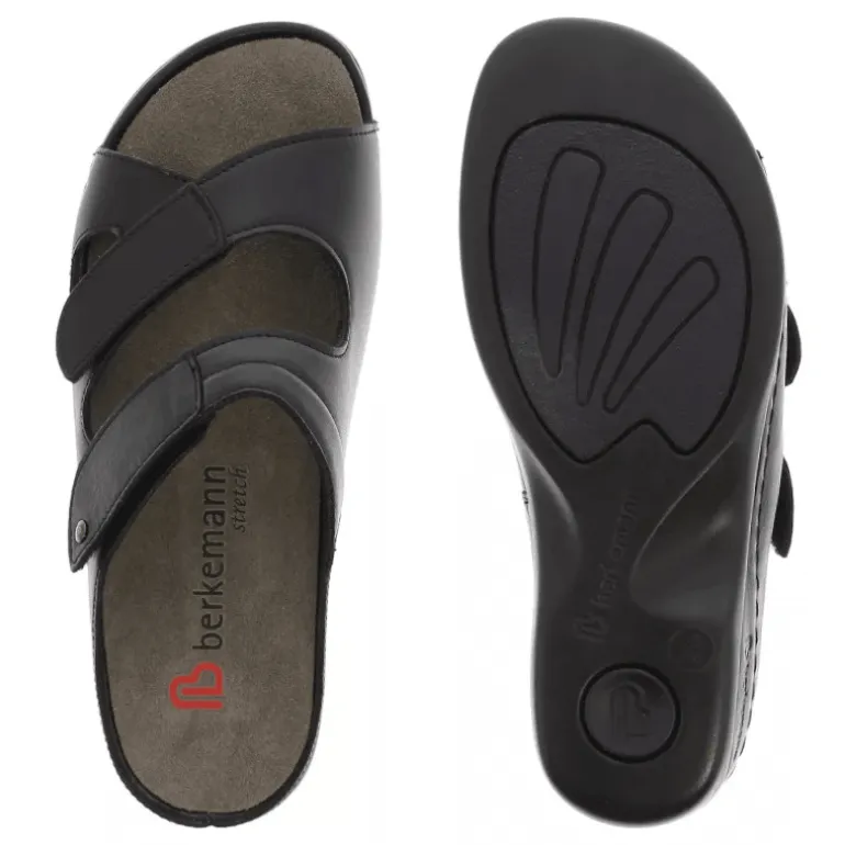Berkemann damesandal - Sort