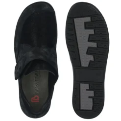 Berkemann damesko med velcro - Sort