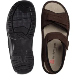 Berkemann herresandal - Brun