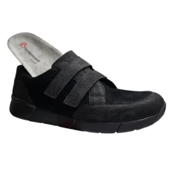 Berkemann herresko med velcro - Sort