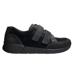 Berkemann herresko med velcro - Sort