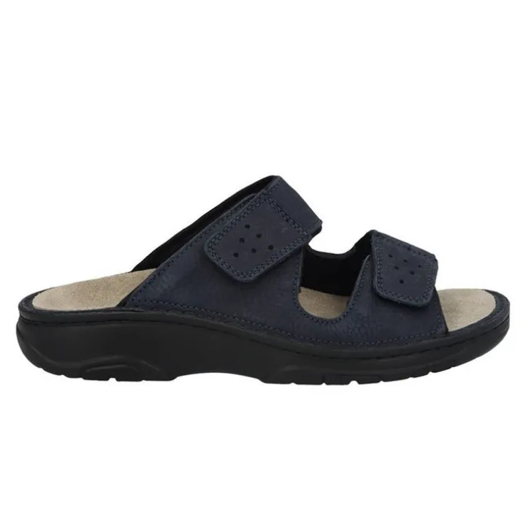 Berkemann herreslipper - Mørkeblå