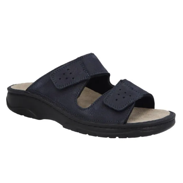 Berkemann herreslipper - Mørkeblå