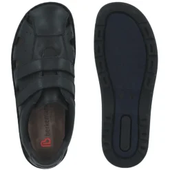 Berkemann lukket herresandal - Sort