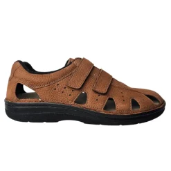 Berkemann lukket herresandal - Brun