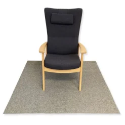 Brandhæmmende gulvtæppe - 150x150 cm