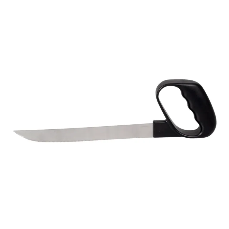 Brødkniv med lukket ergonomisk greb