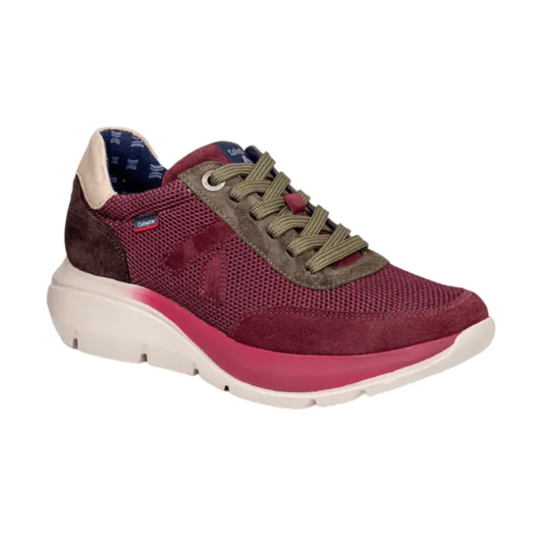 CallagHan damesneaker - Blomme