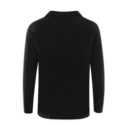 Cardigan i fleece til damer - Sort