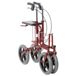 Carl Oscar rollator - med massive hjul