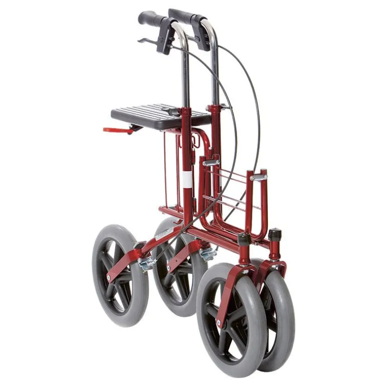Carl Oscar rollator - med massive hjul
