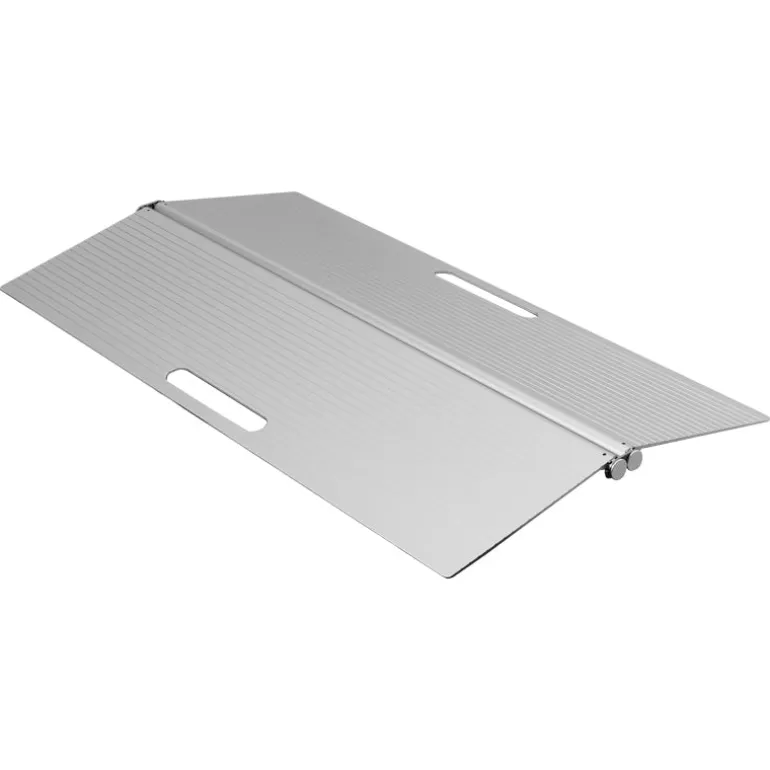 Dørtrinsrampe i aluminium - Foldbar