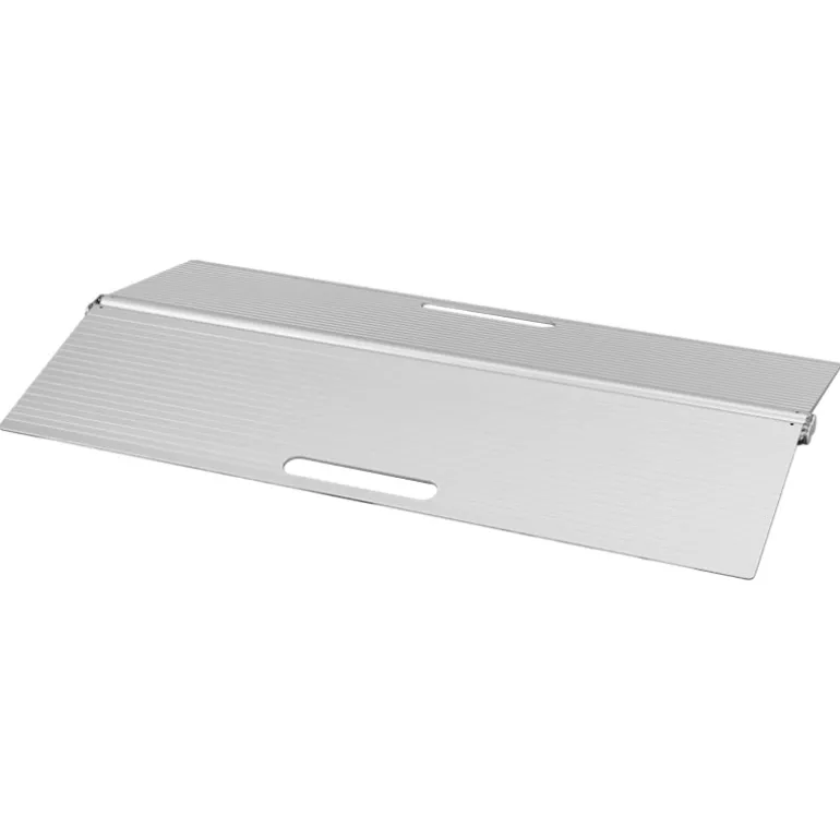 Dørtrinsrampe i aluminium - Foldbar
