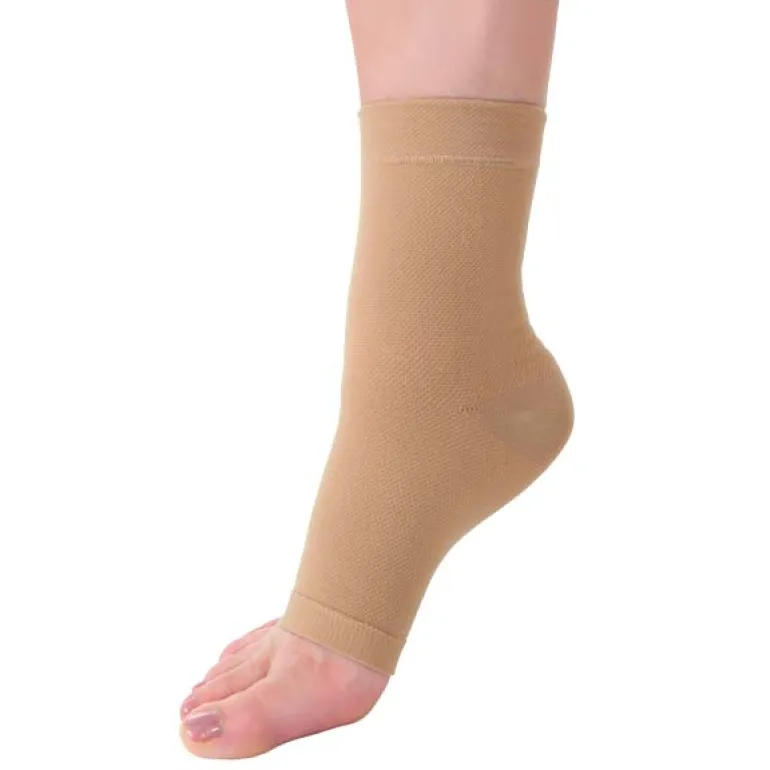 Elastisk ankelbind med lukket hæl
