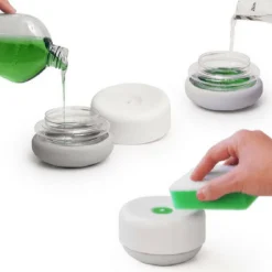 Enhåndsbetjent sæbedispenser