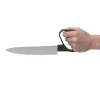 Ergonomisk køkkenkniv med lukket greb