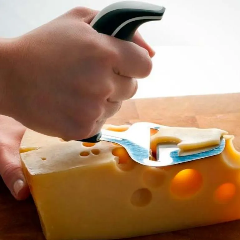 Ergonomisk ostehøvl