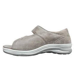 Fidelio damesandal med velcro - Beige