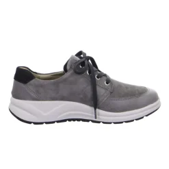 Fidelio sporty damesneaker - Sort/grå