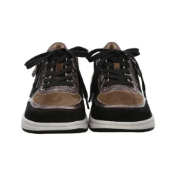 Fidelio sporty damesneaker - Sort/brun