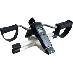 Foldbar digital pedaltræner - Hvid