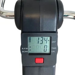 Foldbar digital pedaltræner - Hvid