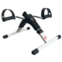 Foldbar digital pedaltræner - Hvid