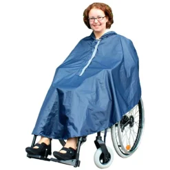 Foret regnslag / Poncho med hætte