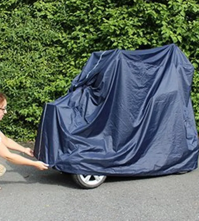 Garage/regnslag til scooter - Large
