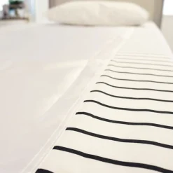 Glidelagen med satin - 100x220 cm