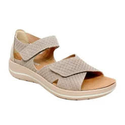 Hartjes damesandal med hælkappe - Sand