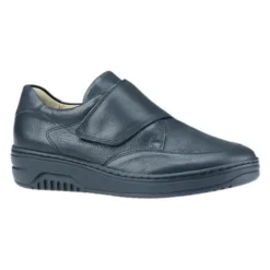 Hartjes damesko med velcro - Sort