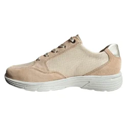 Hartjes sporty damesneaker - Beige