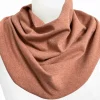 Honni tørklæde / Hagesmæk - Terracotta