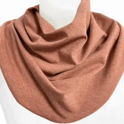 Honni tørklæde / Hagesmæk - Terracotta