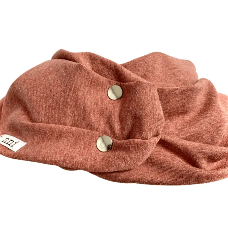 Honni tørklæde / Hagesmæk - Terracotta