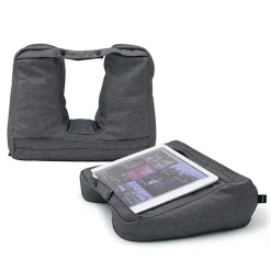 2-i-1 nakkepude og iPad-holder