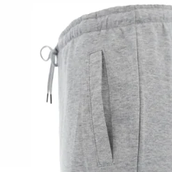 Knælange shorts med elastik - Grå