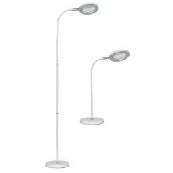 LED luplampe til gulv og bord - 3x forstørrelse