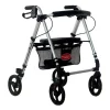 Letvægts rollator - Sølv